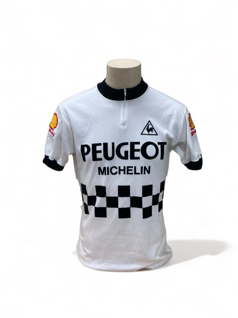 MAILLOT CYCLISTE PEUGEOT MICHELIN ESSO Tour France 1981 shirt trikot vintage 4 EUR 144,90 - FR